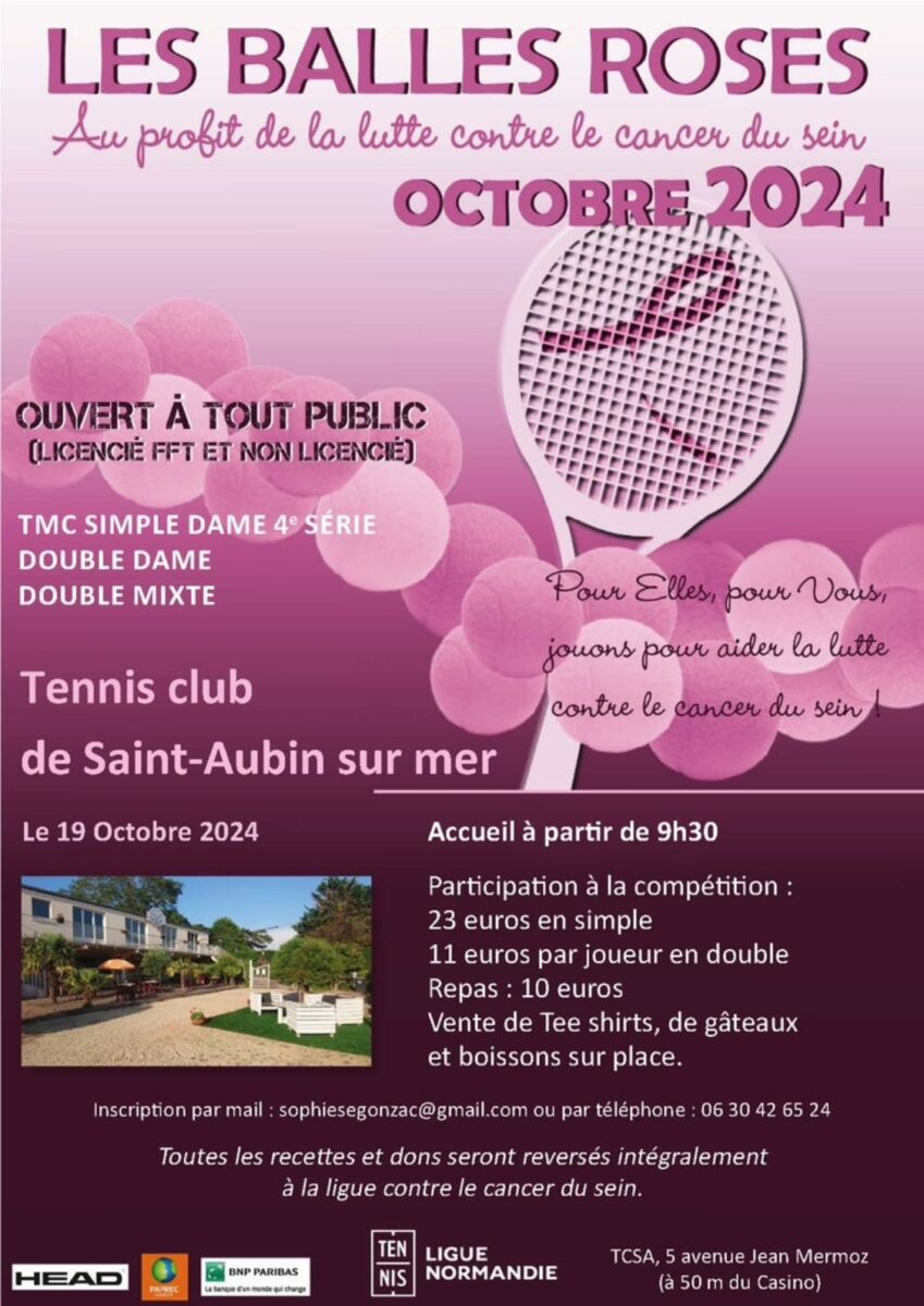 tournoi de tennis solidaire