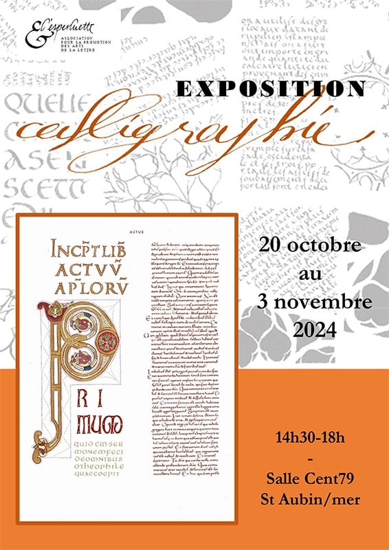 exposition de calligraphie