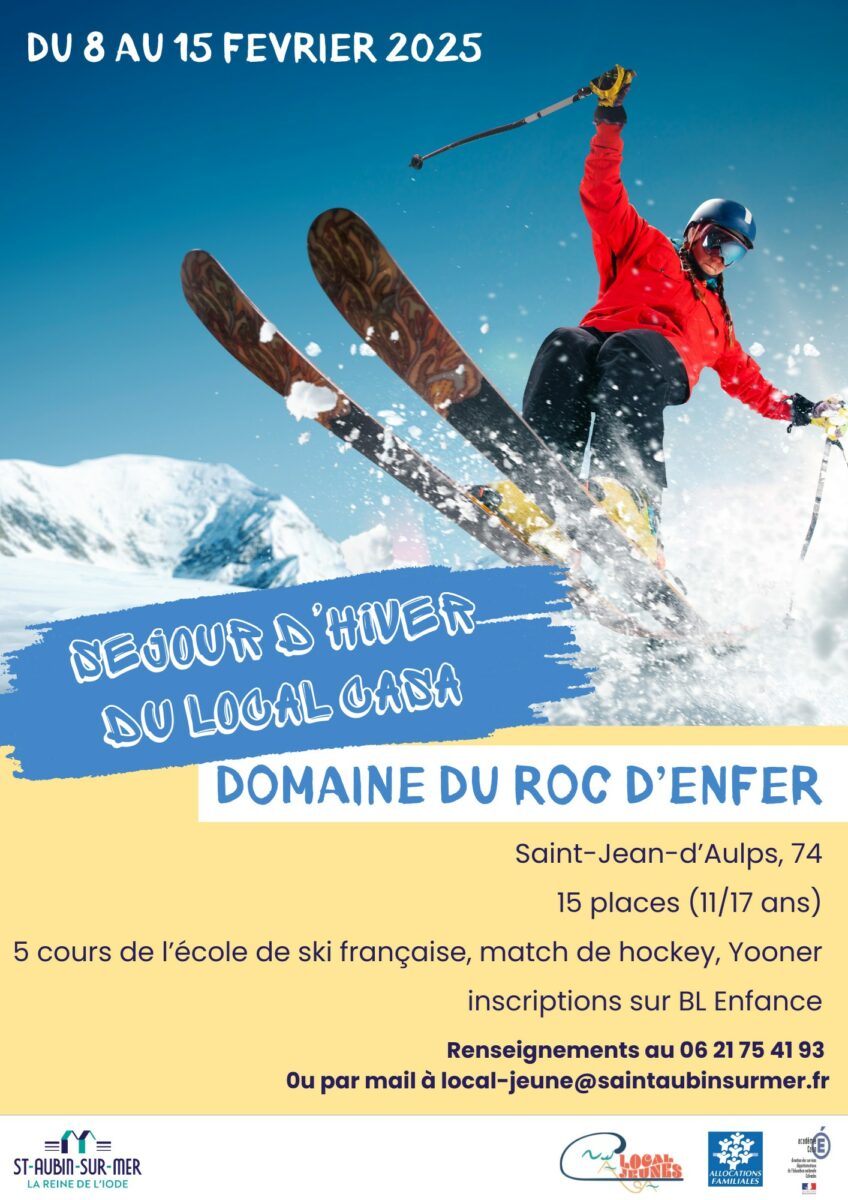 Un séjour d'hiver au domain du roc d'enfer, en Haute-Savoie ! Inscriptions sur BL.Enfance. Plus d'informations au 06 21 75 41 96